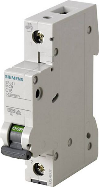 Produktbild: Siemens 5SL41206 5SL4120-6 Leitungsschutzschalter 1polig 20A 230 V, 400V