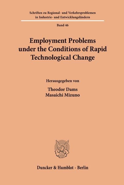 Produktbild: Employment Problems under the Conditions of Rapid Technological Change.