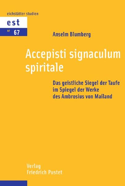 Produktbild: Accepisti signaculum spiritale