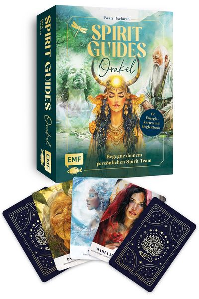Produktbild: Orakel-Kartenset: Spirit Guides | 49 Energiekarten mit Begleitbuch