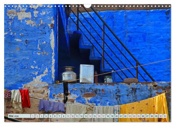 Produktbild: Typisch Indien - Jodhpur (Wandkalender 2026 DIN A3 quer), CALVENDO Monatskalender