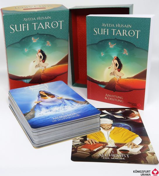 Produktbild: Sufi-Tarot - Der Weg des Herzens: 78 Tarotkarten mit Anleitung