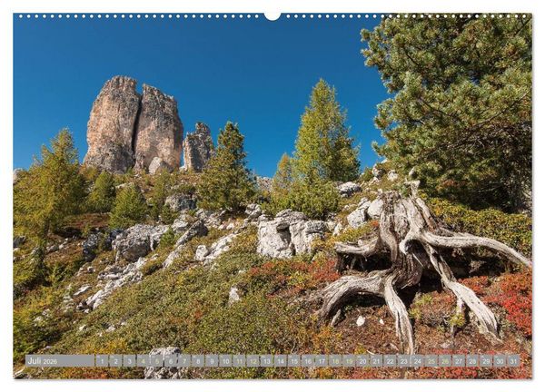 Produktbild: Herbst in den Dolomiten (hochwertiger Premium Wandkalender 2026 DIN A2 quer), Kunstdruck in Hochglanz