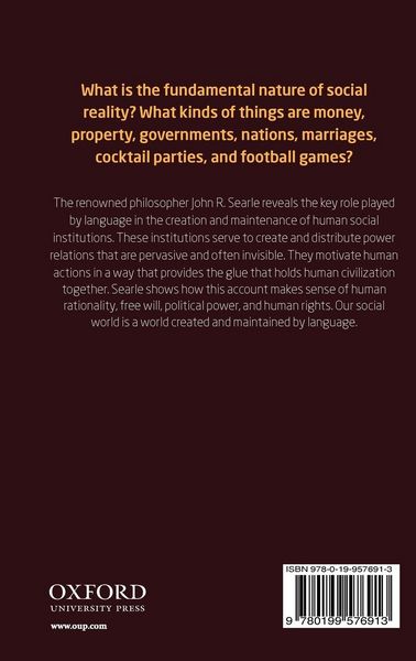 Produktbild: Making the Social World