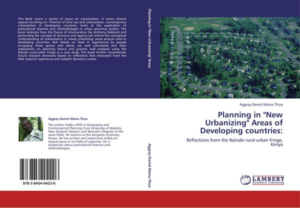 Produktbild: Planning in "New Urbanizing" Areas of Developing countries: