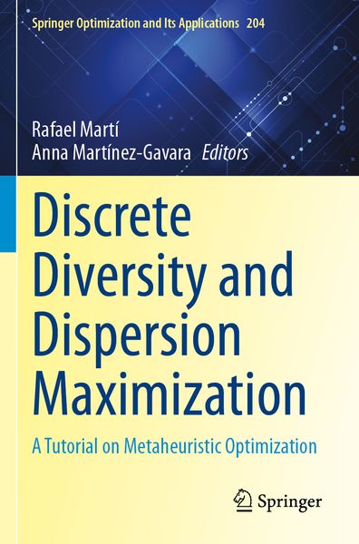 Produktbild: Discrete Diversity and Dispersion Maximization