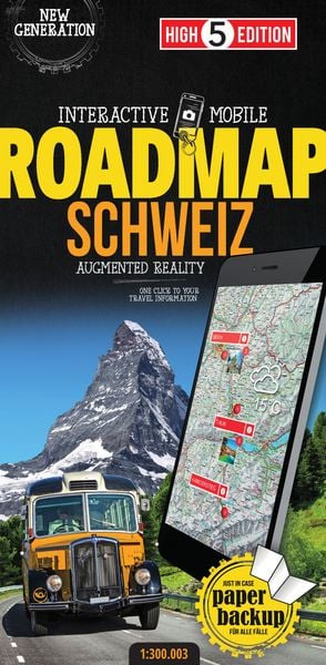 Produktbild: Strassenkarte Schweiz