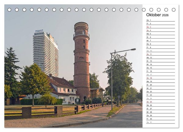 Produktbild: Ostseeheilbad Travem&uuml;nde - Die sch&ouml;nste Tochter L&uuml;becks (Tischkalender 2026 DIN A5 quer), CALVENDO Monatskalender