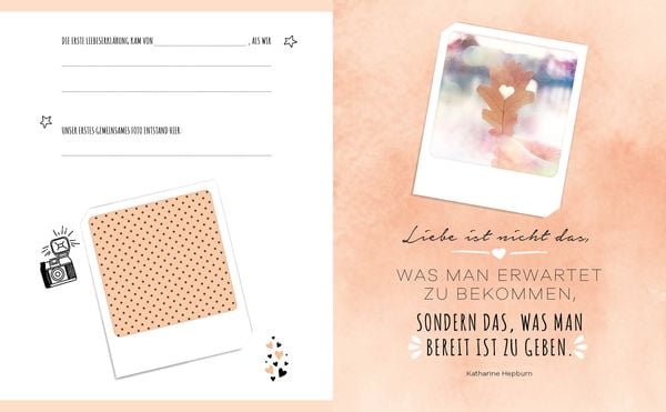 Produktbild: &hellip;weil ich dich liebe &ndash; Zwei B&uuml;cher im Bundle: Erinnerungsalben f&uuml;r Verliebte und f&uuml;r beste Freund*innen