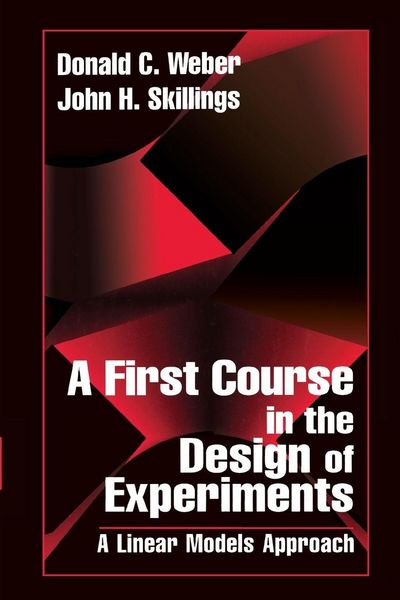 Produktbild: A First Course in the Design of Experiments