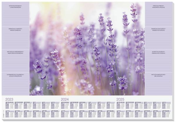 SIGEL Schreibunterlage Design, Fragrant Lavender 2023/2024/2025