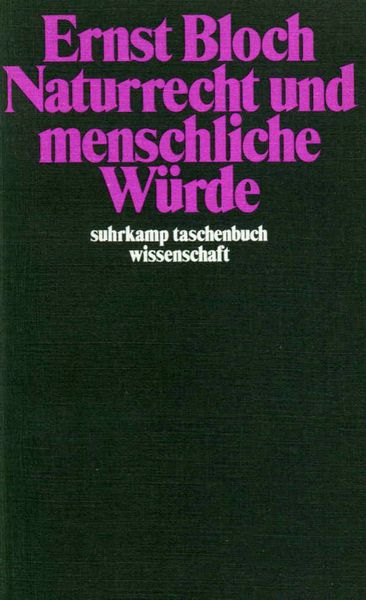 Produktbild: Naturrecht und menschliche W&uuml;rde