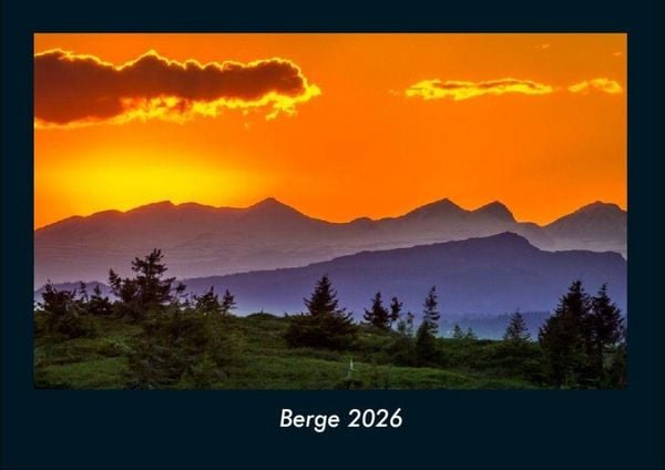 Produktbild: Berge 2026 Fotokalender DIN A4