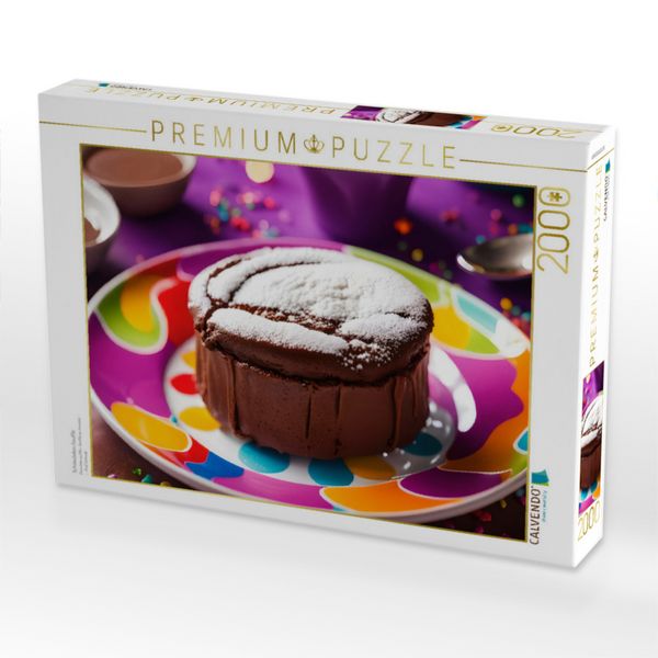 Produktbild: CALVENDO Puzzle Schokoladen-Souffl&eacute; | 2000 Teile Lege-Gr&ouml;&szlig;e 90x67cm Foto-Puzzle f&uuml;r gl&uuml;ckliche Stunden
