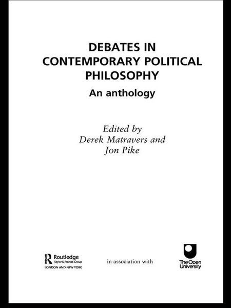 Produktbild: Debates in Contemporary Political Philosophy