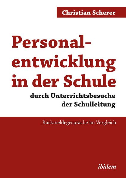 Produktbild: Personalentwicklung in der Schule durch Unterrichtsbesuche der Schulleitung