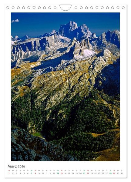 Produktbild: S&uuml;dtirol und Dolomiten (Wandkalender 2026 DIN A4 hoch), CALVENDO Monatskalender