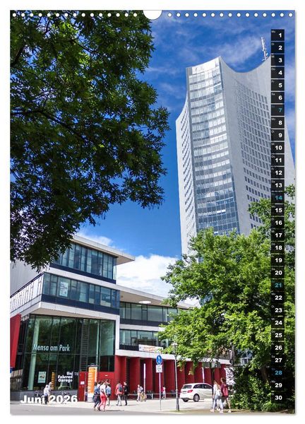 Produktbild: Mein Leipzig (Wandkalender 2026 DIN A3 hoch), CALVENDO Monatskalender