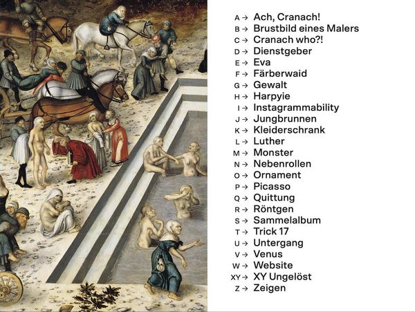 Produktbild: Lucas Cranach: A&ndash;Z