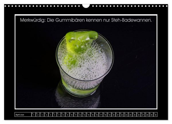 Produktbild: Wissenswertes aus der Welt der Gummib&auml;ren (Wandkalender 2026 DIN A3 quer), CALVENDO Monatskalender