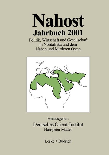 Produktbild: Nahost Jahrbuch 2001