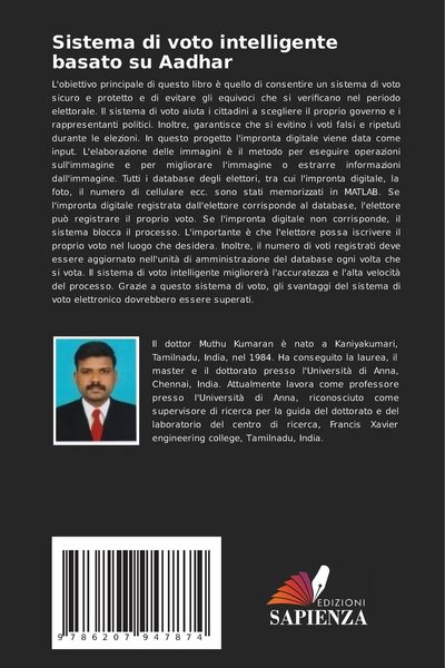 Produktbild: Sistema di voto intelligente basato su Aadhar