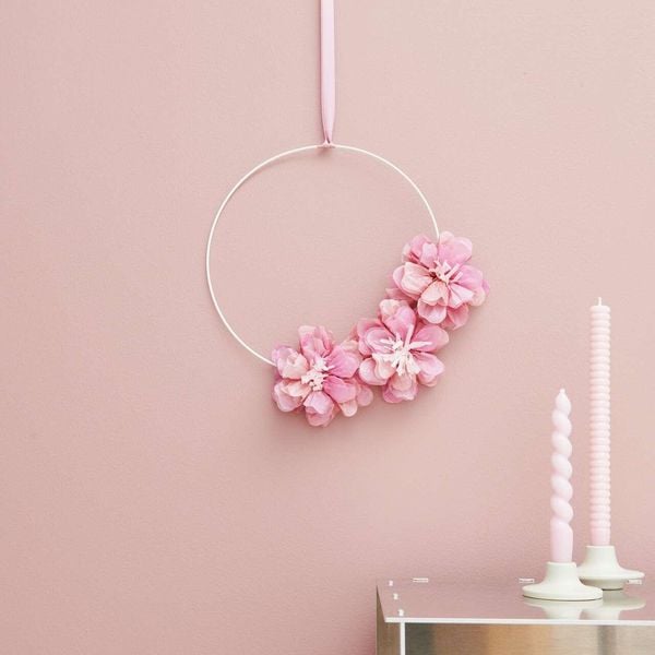 Produktbild: Seidenpapierblumen Wildrose, S,, &Oslash; 13 cm, 3 Stk