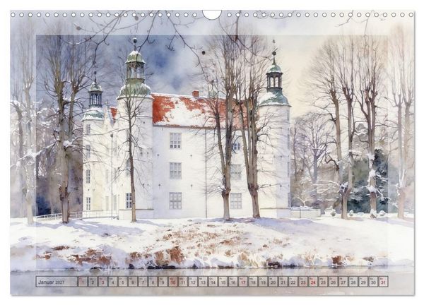 Produktbild: Charmantes Schleswig-Holstein (Wandkalender 2027 DIN A3 quer), CALVENDO Monatskalender