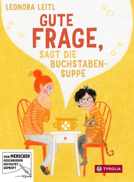 Produktbild: Gute Frage, sagt die Buchstabensuppe