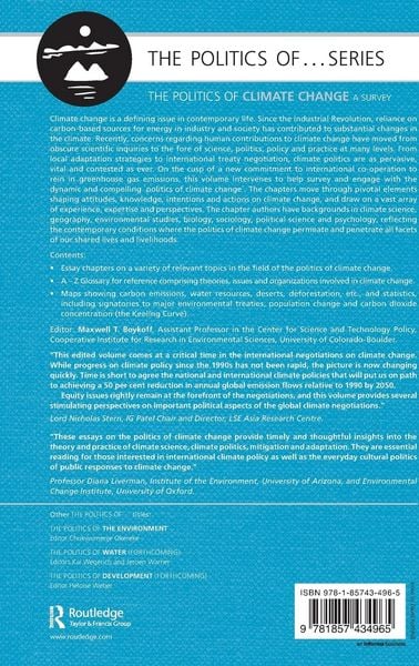 Produktbild: The Politics of Climate Change