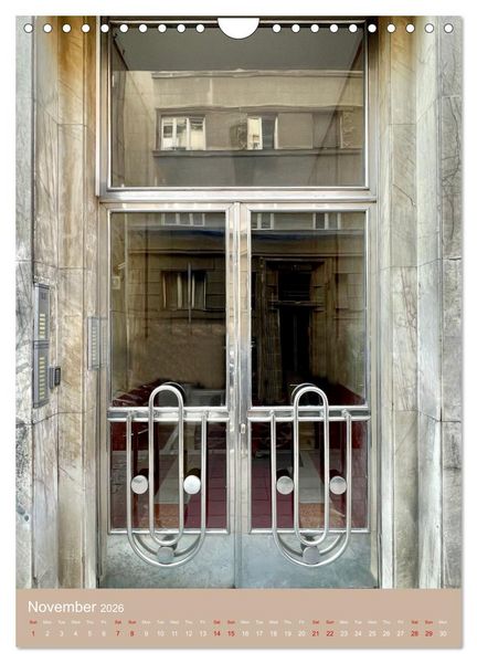 Produktbild: Doors of Belgrade (Wall Calendar 2026 DIN A4 portrait), CALVENDO 12 Month Wall Calendar