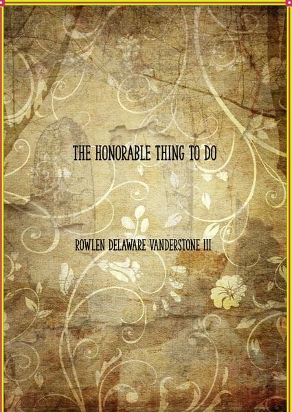 Produktbild: The Honorable Thing to Do