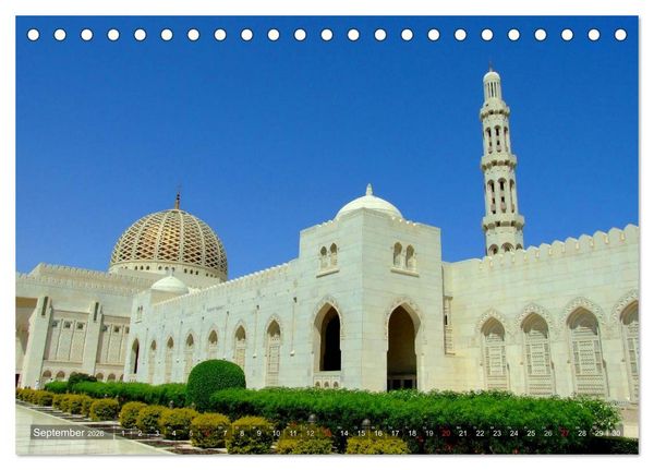 Produktbild: Oman - Eine Bilder-Reise (Tischkalender 2026 DIN A5 quer), CALVENDO Monatskalender