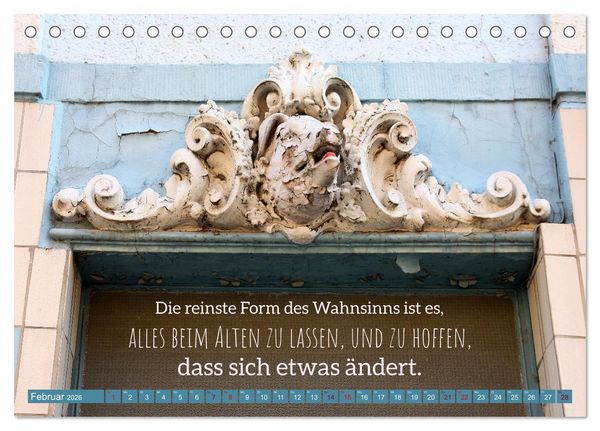 Produktbild: Jeder ist ein Genie! Zitate von Albert Einstein (Tischkalender 2026 DIN A5 quer), CALVENDO Monatskalender