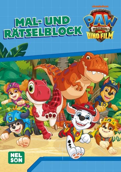 Produktbild: PAW Patrol Kindergartenheft: PAW Patrol - Der Dinofilm: Mal- und R&auml;tselblock