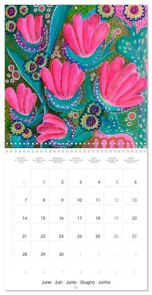 Produktbild: Garden Of Joy 2027 (Wall Calendar 2027 12 &times; 12 Inch) CALVENDO 12 Month Wall Calendar