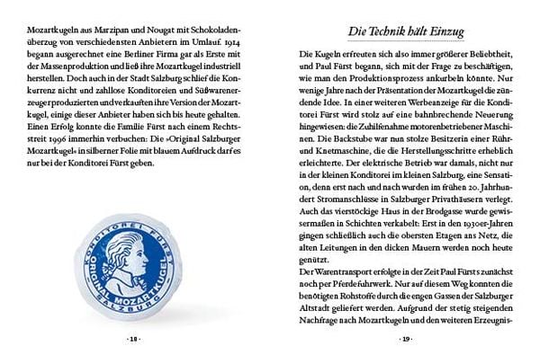 Das kleine Buch: Die Geschichte der Original Salzburger Mozartkugel