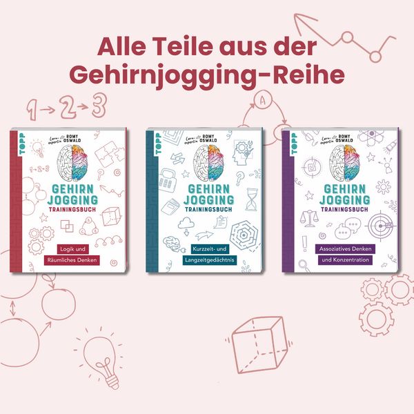 Produktbild: Gehirnjogging &ndash; Trainingsbuch: Logik und R&auml;umliches Denken