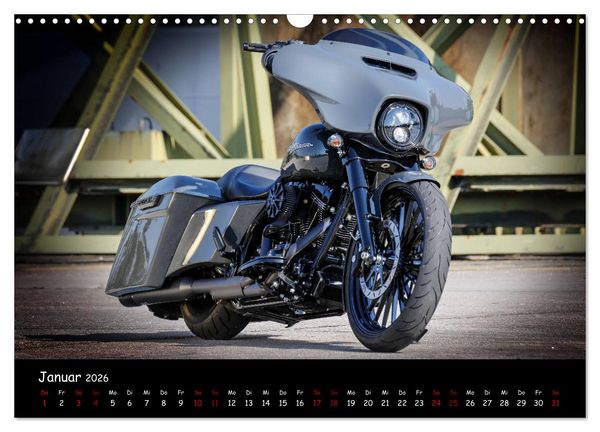 Produktbild: Best of Custom- and Showbikes Kalender (Wandkalender 2026 DIN A3 quer), CALVENDO Monatskalender