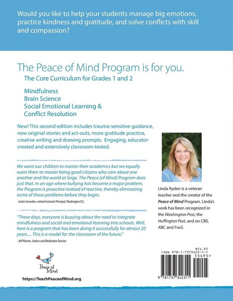 Produktbild: Peace of Mind Core Curriculum for Grades 1 and 2