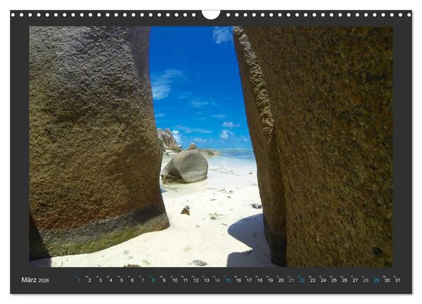 Produktbild: Seychellen - Der Garten Eden im Indischen Ozean (Wandkalender 2026 DIN A3 quer), CALVENDO Monatskalender