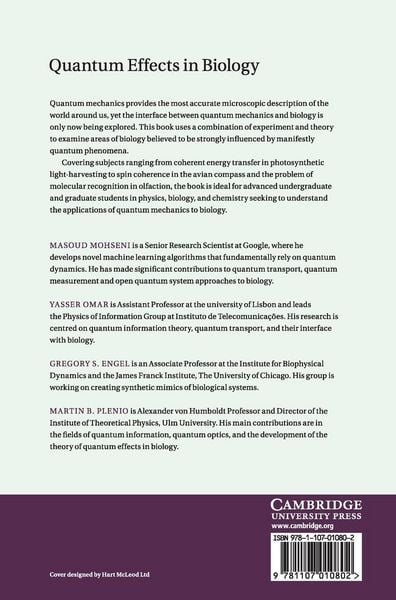 Produktbild: Quantum Effects in Biology