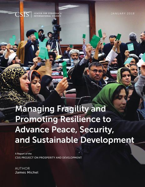 Produktbild: Managing Fragility and Promoting Resilience to Advance Peace, Security, and Sustainable Development