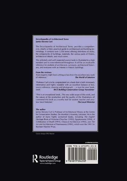 Produktbild: Encyclopaedia of Architectural Terms