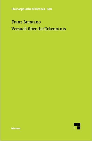 Produktbild: Versuch &uuml;ber die Erkenntnis