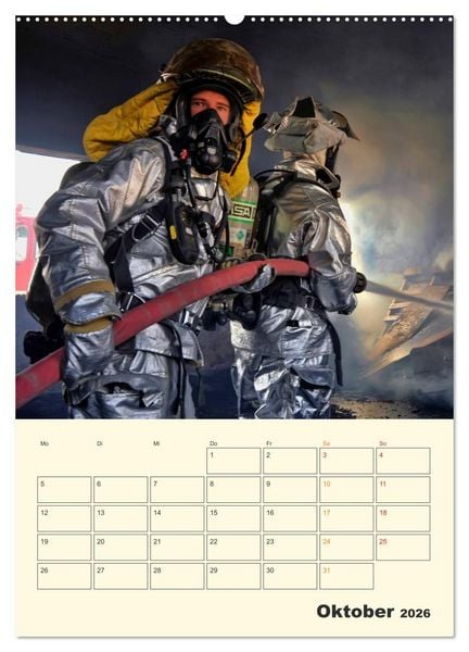 Produktbild: Feuerwehr - Warten auf den n&auml;chsten Einsatz (Wandkalender 2026 DIN A2 hoch), CALVENDO Monatskalender