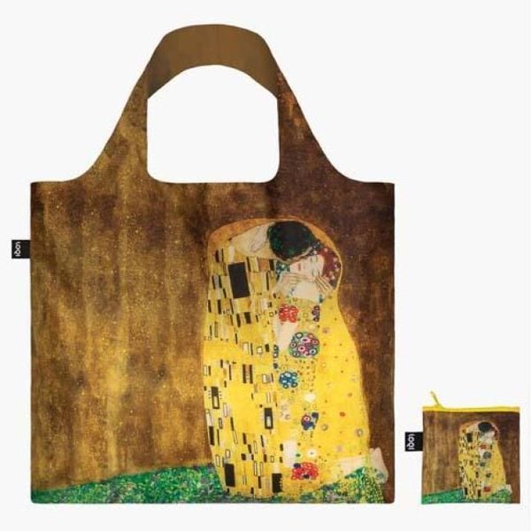 Produktbild: GUSTAV KLIMT Der Kuss Recycelte Tasche