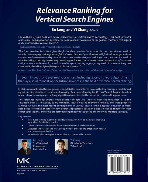 Produktbild: Relevance Ranking for Vertical Search Engines