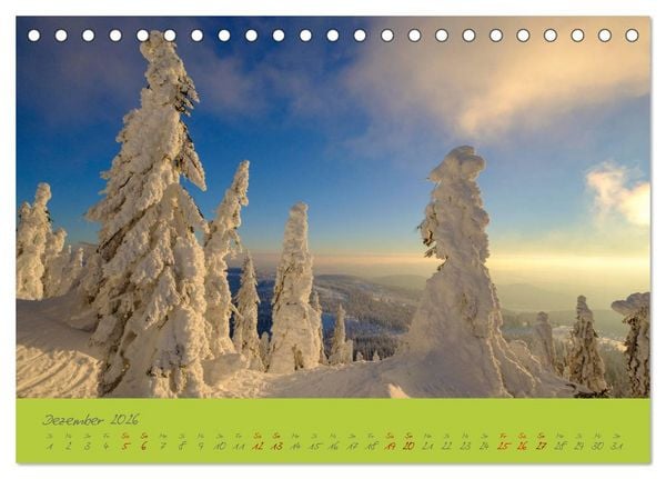 Produktbild: Der Bayerische Wald (Tischkalender 2026 DIN A5 quer), CALVENDO Monatskalender
