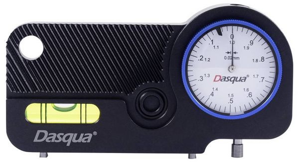 Produktbild: Dasqua 5841-3015 Einstelllehre mit Kontrollma&szlig;, metrisch, mit Wasserwaage 2mm